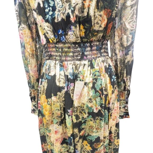 Hemant and Nandita Rafa Maxi Dress in Black Medium  New with tags! - Picture 7 of 13